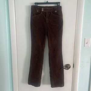 jean star bootcut brown corduroy jeans